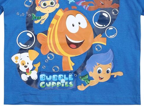 تي شيرت بأكمام قصيرة للأولاد من Nickelodeon Bubble Guppies in Kuwait