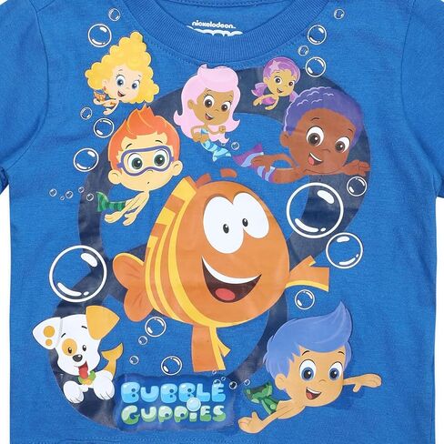 تي شيرت بأكمام قصيرة للأولاد من Nickelodeon Bubble Guppies in Kuwait