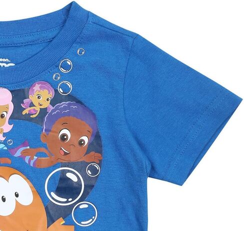 تي شيرت بأكمام قصيرة للأولاد من Nickelodeon Bubble Guppies in Kuwait