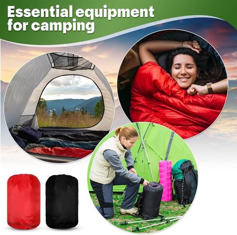 Tudomro 16 Pack Bulk Sleeping Bags for Adults, Lightweight Waterproof Camping Sleeping Bags with Compression Sack for Camping, Backpacking, Hiking, Travel, Emergency Use in Kuwait