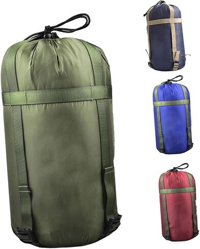 Toddmomy 3pcs outdoor stuff sacks sleeping bag hiking bags outdoor bags laundry bag clothing organizer comforter storage bag nylon bag outdoor hammock nylon hammock travel water bag Quilt in Saudi Arabia