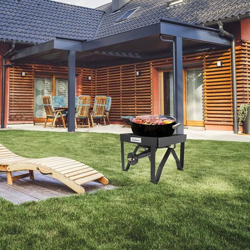 Vivicreate Camping Camp Range Chef Griddle Outdoor Kitchen Garden grill propane gas 20PSIG high pressure cook Stove Burner estufa Quemador cusina in Kuwait