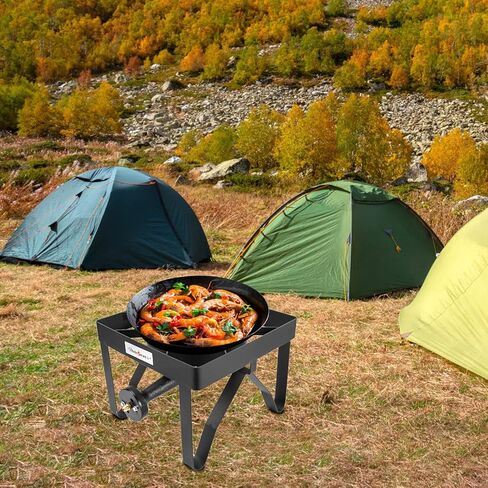 Vivicreate Camping Camp Range Chef Griddle Outdoor Kitchen Garden grill propane gas 20PSIG high pressure cook Stove Burner estufa Quemador cusina in Kuwait