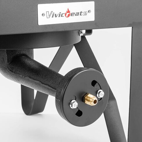 Vivicreate Camping Camp Range Chef Griddle Outdoor Kitchen Garden grill propane gas 20PSIG high pressure cook Stove Burner estufa Quemador cusina in Kuwait