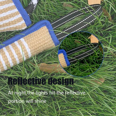 Dog Bite Training Set - Dog Bite Pillow Tug Toy, Dog Training Stick, Professional Training Equipment for K9, IPO, Schutzhund & Puppy Training (Blue) in Kuwait