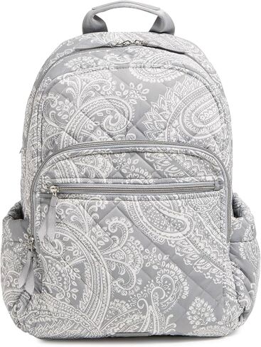 حقيبة ظهر Vera Bradley Performance Twill Campus، رمادي سحابي in Saudi Arabia