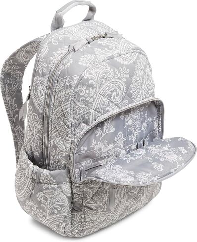 حقيبة ظهر Vera Bradley Performance Twill Campus، رمادي سحابي in Saudi Arabia