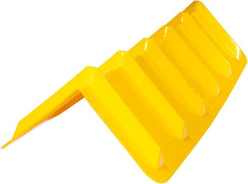 Mytee Products 10 Pack Red Flatbed Edge Protectors - 8" x 8" x 36" | V Shaped Winch Ratchet Straps Plastic Corner Protector for Flatbed Cargo Load in Saudi Arabia