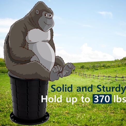 XL Oval Seat Portable Toilet, 16" Camping Toilet with Adjustable Height - Support up to 370 lbs in Saudi Arabia