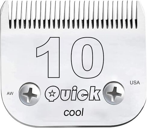 10 Blade Dog Grooming Compatible with Oster Clippers Carbon Infused Steel Detachable Ceramic Sharp Edge Also Compatible with Andis Dog Clippers in Kuwait