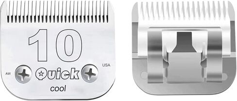 10 Blade Dog Grooming Compatible with Oster Clippers Carbon Infused Steel Detachable Ceramic Sharp Edge Also Compatible with Andis Dog Clippers in Kuwait