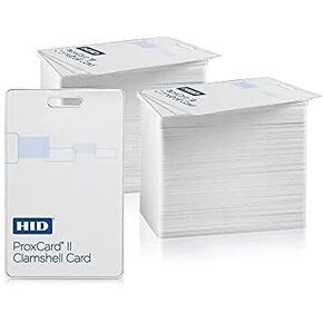 بطاقة تقريب أصلية HID ProxCard II 1326 LMSMV صدفي للتحكم في الوصول. تنسيق قياسي H10301 مبرمج مسبقًا 26 بت. (100 عبوة) in Kuwait