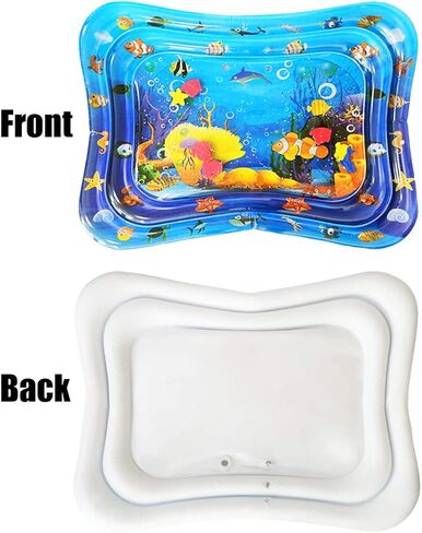 سجادة اللعب المائية لوقت البطن من كينغباو (حجم كبير 39.7×31.5)-3 6-9 سنوات للأولاد والبنات ألعاب التطوير الحسي (39.7×31.5") in Kuwait