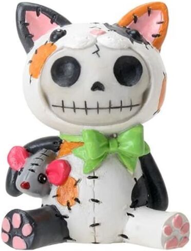 SUMMIT COLLECTION Furrybones Calico Mao Mao Signature Skeleton in Kitty Cat Costume with a Mouse in Saudi Arabia