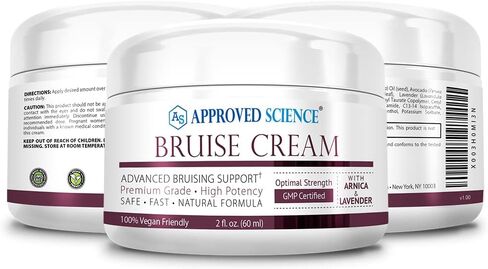 Approved Science Bruise Cream - Arnica and Lavender - Soothe and Fade Bruises - 2 Fl. Oz - Vegan in Saudi Arabia