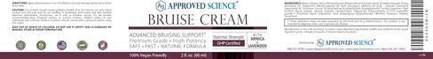 Approved Science Bruise Cream - Arnica and Lavender - Soothe and Fade Bruises - 2 Fl. Oz - Vegan in Saudi Arabia
