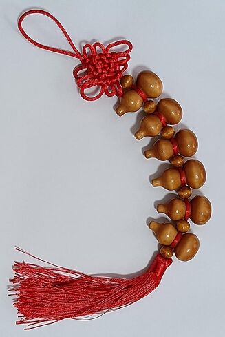 الصينية التقليدية فنغ شوي وو لو (هولو)/ستة رافعة القرع، فنغشوي الصيني، هولو خشب الخوخ، جلب الحظ الجيد in Saudi Arabia