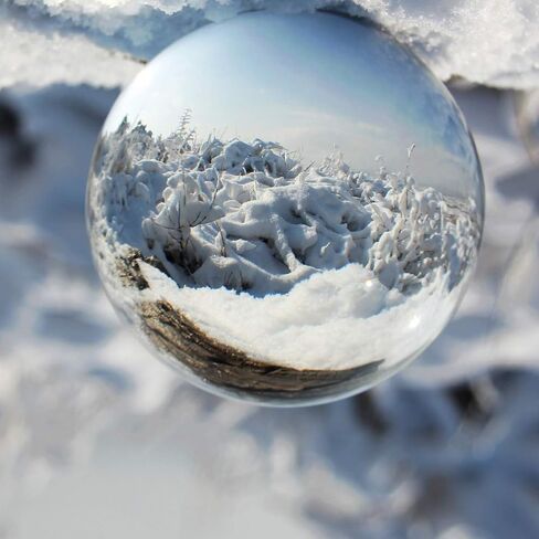 كرة كريستال شفافة بقطر 3 بوصة (80 مم) مع حامل كريستال K9 دعامة كريستال لفينج شوي ديفيشن لحفلات الزفاف والمكاتب in Kuwait