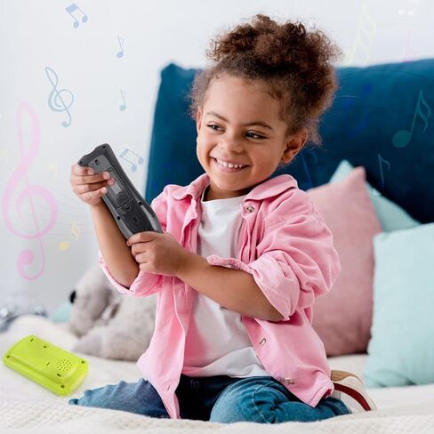 Liberty Imports 2 Pack My First TV Remote Control and Mobile Smartphone Kids Musical Toy Bundle Set - Realistic Music Learning Remote Phone Pretend Playset with Lights and Sounds in Saudi Arabia
