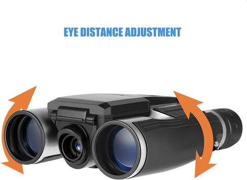 فازوسك كاميرا مناظير رقمية HD مقاس 2 انش بدقة 12×32 بدقة 5 ميجابكسل ومسجل صور لمشاهدة الطيور ولعبة كرة القدم مع بطاقة تي اف 8 جيجابايت in Kuwait