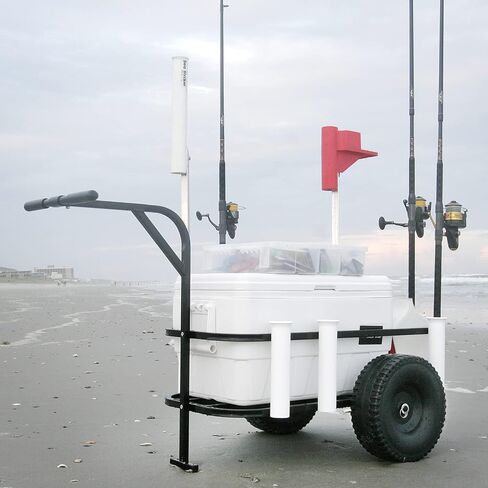 عربة الصيد والشاطئ Sea Striker BRSC Beach Runner، متعددة الألوان وFishbites E-Z Shrimp - تدوم لفترة أطول (وردي) in Saudi Arabia