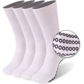 جوارب KitNSox المضادة للانزلاق لمرضى السكري للرجال والنساء، جوارب غير قابلة للانزلاق وممتصة للرطوبة ومبطنة وغير قابلة للانزلاق in Kuwait