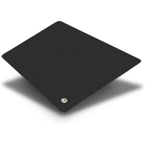WAUZOBLE Grounding Mat Grounding Mouse Pad, Reduce Pain Inflammation Stress,Benefitial Grounding Products Computer Laptop Portable Black Non-Slip Rubber Base Study and Working(9.8'' x 11.8'') in Kuwait