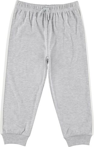Cudlie 5-Pack Baby/Toddler Boys Jogger Pants - Lightweight Tapered Sweatpants - Lounge Jogger for Boys in Saudi Arabia