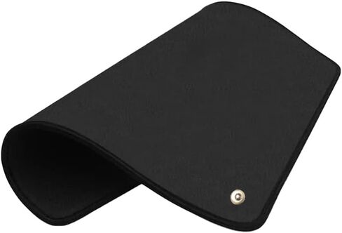 WAUZOBLE Grounding Mat Grounding Mouse Pad, Reduce Pain Inflammation Stress,Benefitial Grounding Products Computer Laptop Portable Black Non-Slip Rubber Base Study and Working(9.8'' x 11.8'') in Kuwait