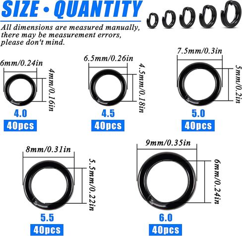 Stainless Steel Split Ring Pliers Kit, Fishing Lure Tackle Connector with Treble Hooks, Blank Fishing Lures, Fishing Pliers for Lure Making in Saudi Arabia