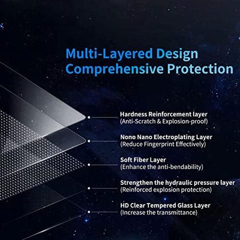 DSDFGH for 2011-2023 Dodge Charger Screen Protector 8.4 Inch Touchscreen Charger Scat Pack Screen Protector Uconnect 7TH Gen Sedan SRT Hellcat 392 GT Daytona HD Tempered Glass Anti-Scratch in Kuwait