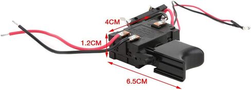 Cordless Drill Speed Control Trigger Switch 7.2V - 24V Lithium Battery Trigger Switch Cordless Drill Speed Control with Small Light in Kuwait