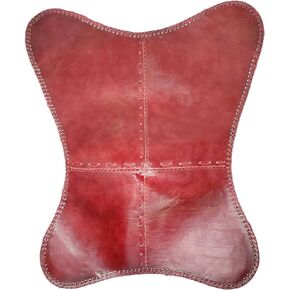 PRASTARA Leather Butterfly Chair – Leather Butterfly Chair Cover – Living Room Leather Chair Cover – Vintage Leather Chair Cover – Side Stitch Cover in Kuwait