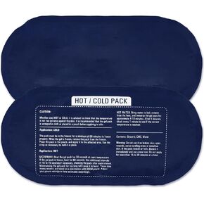 عبوات ثلج جل من Tutmyrea للإصابات قابلة لإعادة الاستخدام، عبوتان من عبوات ساخنة وباردة قابلة لإعادة الاستخدام، ضغط للركبة والرقبة والمعصم والكاحل، حزمة ثلج ناعمة للإصابات، وتخفيف الألم، وإعادة التأهيل، والعلاج المرن in Kuwait