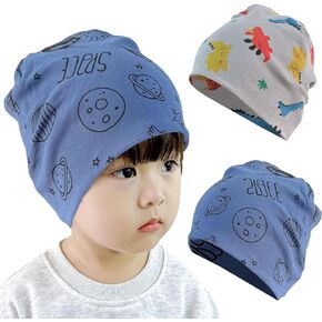 QIWENJUN قبعة أطفال للأولاد قبعات أطفال مترهلة للربيع على شكل جمجمة قبعات للأطفال الرضع بيني للأطفال من 6 متر إلى 3 طن in Kuwait