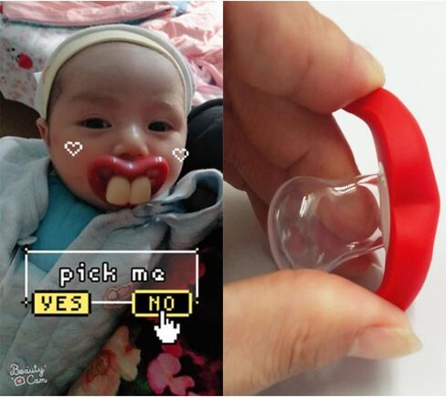 فلايبارتي 2 قطعة مضحك الأسنان والشارب لهى، لطيف رجل الشارب تصميم الطفل. in Kuwait