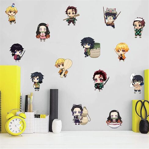 ملصق جداري من الرسوم المتحركة، ملصق جداري لغرفة النوم بخلفية كرتونية للأطفال، ملصق جداري ذاتي اللصق، ملصق لعبة فيديو لوازم حفلات أعياد الميلاد in Kuwait