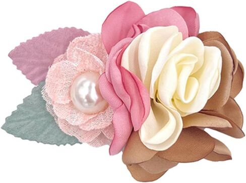 Flower Hair Clip,3 Pack Hair Bows Floral Barrettes Hair Accessories Alligator Clips for Baby Girl Infants Toddlers Teen Kids Gift #2 in Saudi Arabia