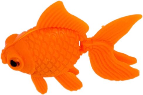 ناكوموكي 20 قطعة من الاسماك الاصطناعية البلاستيكية العائمة لحوض السمك الاصطناعي، سمكة ذهبية وبرتقالية لتزيين حوض السمك والنافورة in Kuwait