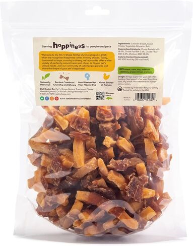 مضغ البطاطا الحلوة من Pet 'n Shape - بطاطس حلوة ملفوفة بالدجاج الطبيعي - 42 أونصة in Kuwait
