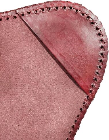 PRASTARA Leather Butterfly Chair – Leather Butterfly Chair Cover – Living Room Leather Chair Cover – Vintage Leather Chair Cover – Side Stitch Cover in Kuwait