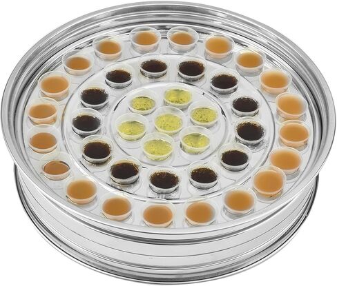 Holy Exports Cup Tray Premium Communion Trays for Churches | Communion Set | Communion Plates for Church | Communion Tray Set | Communion Supplies | Church Communion Ware Sets in Saudi Arabia