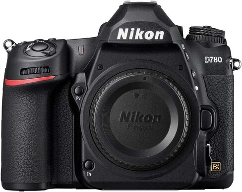 Nikon D780 Full Frame 4K FX DSLR Camera + 24-120mm VR Lens Kit Bundle with Photo and Video Professional Editing Software Suite, Deco Gear Camera Bag, 2X Rechargeable Battery, 64GB Card & Accessories in Saudi Arabia