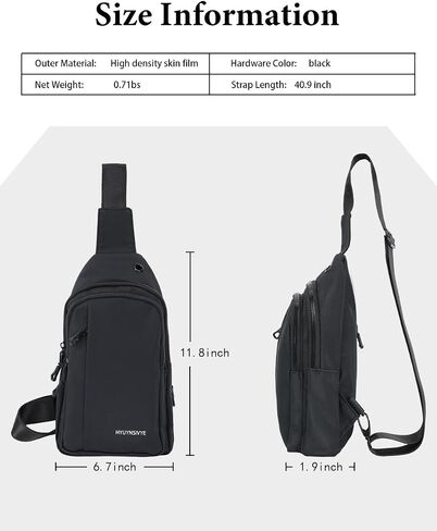 HYUYNSIVYE Sling Bag Crossbody Bag Small Backpack For Women Fanny Packs For Women Tactical Backpack Motorcycle Chest Bags Hiking Backpack in Kuwait