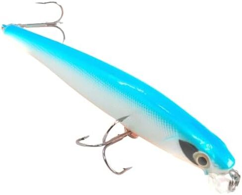 4" Major Minnow Floating Jerkbait Bass Fishing Lure Bait Life-Like Diving Deep Trout Shad in Kuwait