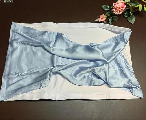 ملاءة سرير أطفال من حرير التوت بنسبة 100% من Cozysilk لشعر الطفل، سرير أطفال حريري 22 Momme من أجل البقع الصلعاء للأطفال، غطاء سرير حريري ناعم وآمن للاستخدام اليومي (شامبانيا) in Kuwait