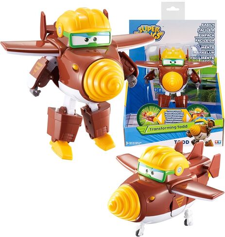 Super Wings -Transforming Todd Toy Figure | Plane | Bot | 5" Scale in Kuwait