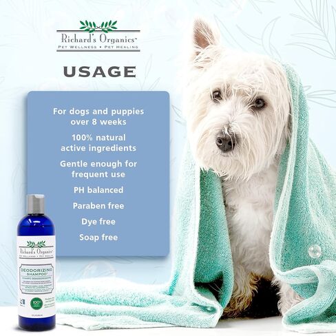 synergylabs Richard من Organics deodorizing شامبو مع الخبز Soda ، مصنوع من الزنك ، مستخلص نبات إكليل الجبل و أرجواني شاحب الزيت ؛ 12 أونصة, 12 Oz in Kuwait