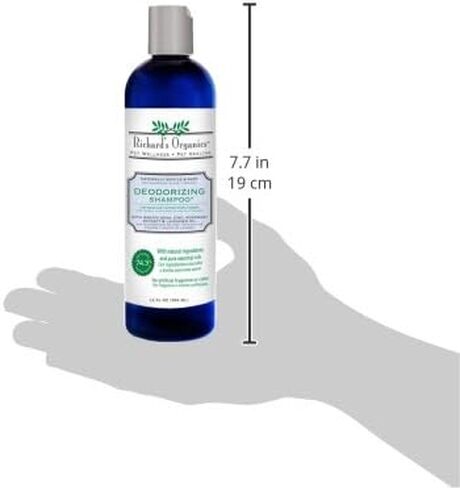 synergylabs Richard من Organics deodorizing شامبو مع الخبز Soda ، مصنوع من الزنك ، مستخلص نبات إكليل الجبل و أرجواني شاحب الزيت ؛ 12 أونصة, 12 Oz in Kuwait