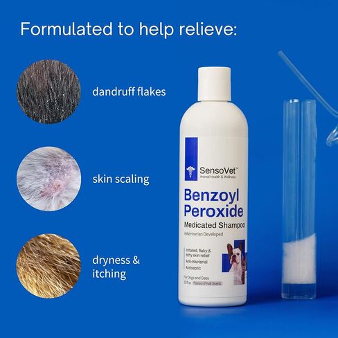 شامبو سينسوفيت بنزويل بيروكسيد للقطط والكلاب in Kuwait